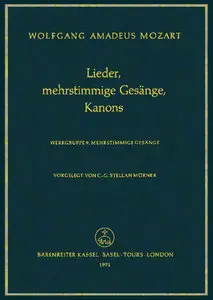 C.-G. Stellan Moerner "W.A. Mozart. Lieder, Mehrstimmige Gesaenge, Kanons"