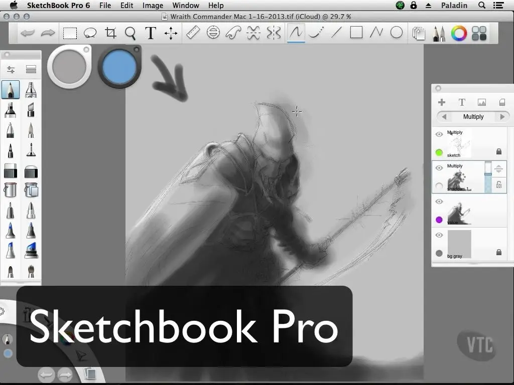 autodesk sketchbook ipad steady stroke
