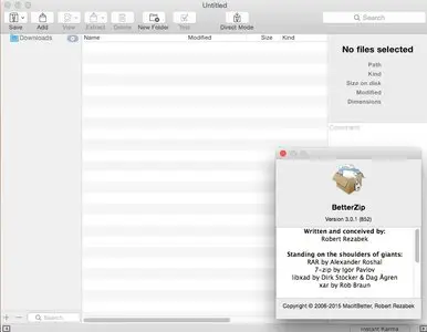 BetterZip 3.0.1 Multilangual Mac OS X
