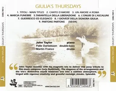 John Taylor - Giulia's Thursdays (2012)