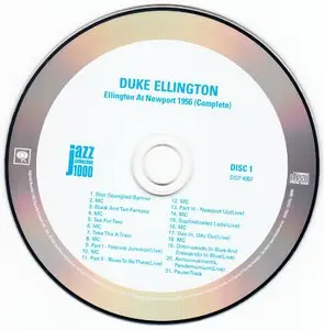 Duke Ellington - Ellington At Newport 1956 Complete (1956) {2014 Japan Jazz Collection 1000 Columbia-RCA Series SICP 4007~8}