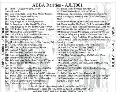 ABBA - Rarities (2CD) (2017) {AJLT}