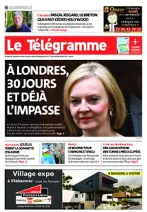 Le Télégramme Quimperlé – 04 octobre 2022