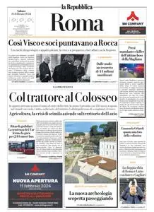 la Repubblica Roma - 10 Febbraio 2024