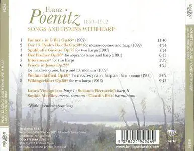 Laura Vinciguerra, Susanna Bertuccioli, Sophie Marilley, Claudio Brizi - Poenitz: Songs and Hymns with Harp (2012)