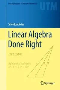 Linear Algebra Done Right, Third Edition