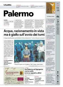la Repubblica Palermo - 23 Gennaio 2018