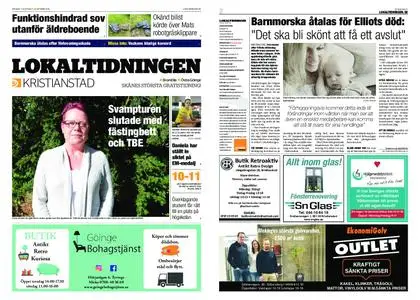 Lokaltidningen Kristianstad – 12 oktober 2019