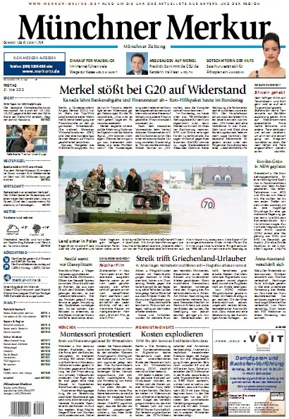 Münchner Merkur vom 21. Mai 2010