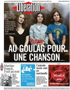 Libération du Samedi 18 et Dimanche 19 Aout 2012