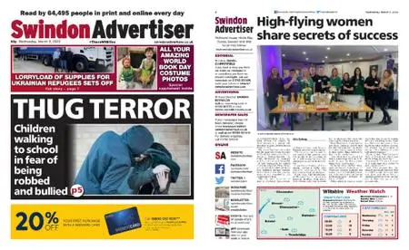 Swindon Advertiser – March 09, 2022