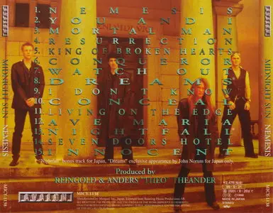 Midnight Sun - Nemesis (1999) [Japanese Edition]