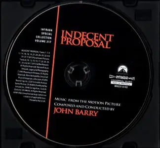 John Barry - Indecent Proposal: Music From The Motion Picture (1993) Expanded Remastered 2015