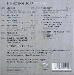 Heinz Holliger Edition: Albinoni, Cimarosa, Haydn, Honegger, Hummel, Martin, Martinů, Mozart, Telemann, Vivaldi (2012)