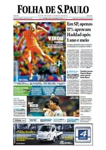 Folha de São Paulo - 30 de junho de 2014 - Segunda