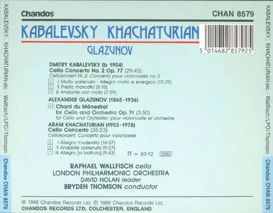 Kabalevsky - Khachaturian - Cello Concertos