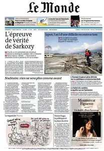 Le Monde et Suppléments du Dimanche 11 et Lundi 12 Mars 2012