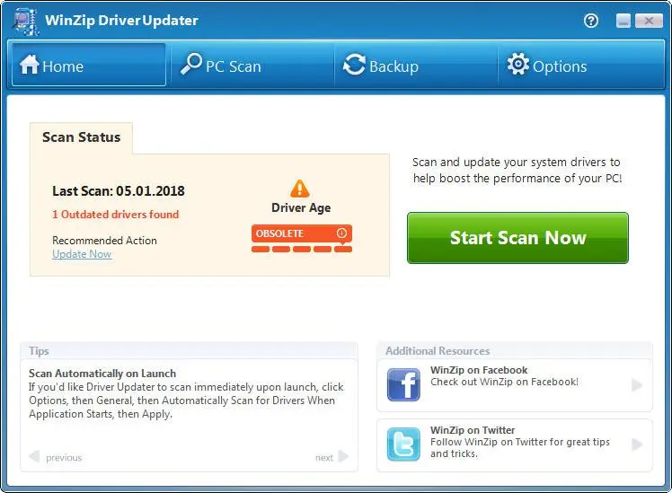WinZip Driver Updater 5.42.2.10 instal the new version for iphone