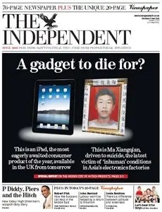 The Independent May 27 2010
