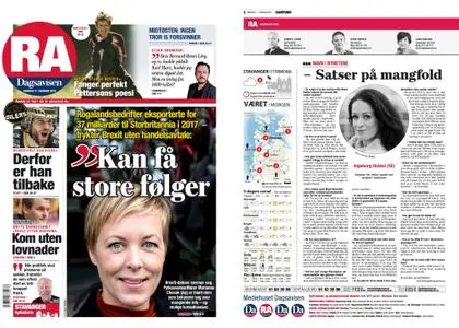 Rogalands Avis – 11. februar 2019