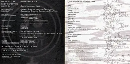 R.E.M. - Green (1989) [2CD] {2013 25th Anniversary Deluxe Edition}