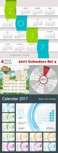 Vectors - 2017 Calendars Set 3