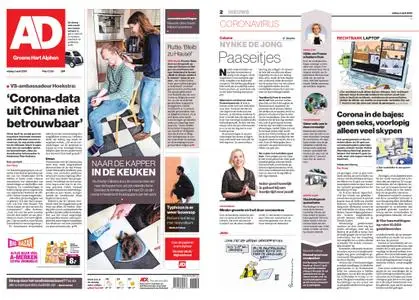 Algemeen Dagblad - Alphen – 03 april 2020