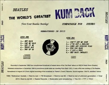 The Beatles - Kum Back (1969)