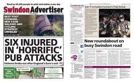 Swindon Advertiser – July 13, 2021