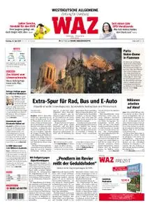 WAZ Westdeutsche Allgemeine Zeitung Duisburg-Nord - 16. April 2019