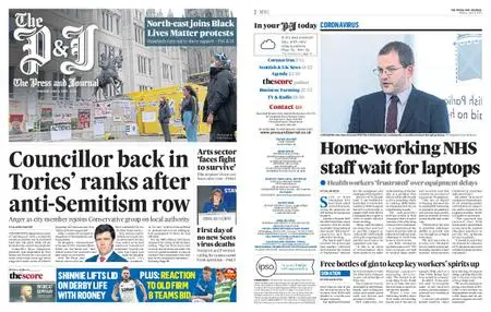 The Press and Journal Aberdeenshire – June 08, 2020