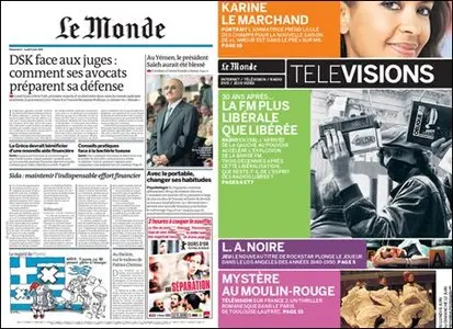 Le Monde - 05 & 06 June 2011 (+ Supplement)