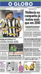 Jornal O Globo - 03 de setembro de 2012 - Segunda