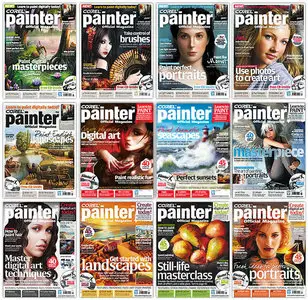 Corel Painter Official Magazine Issues 1-12
