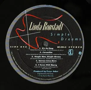 Linda Ronstadt - Simple Dreams (1977) 24-Bit/96-kHz Vinyl Rip