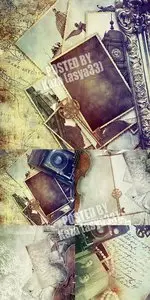 Retro old backgrounds 2