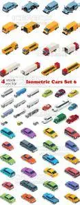 Vectors - Isometric Cars Set 6