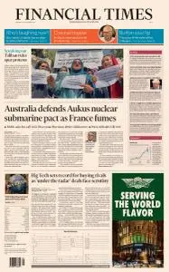 Financial Times Asia - September 20, 2021