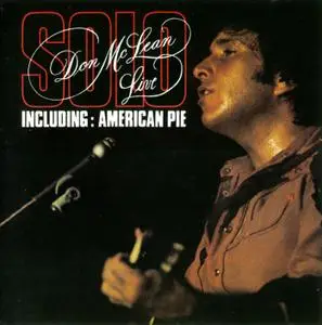 Don McLean - Solo: Don McLean Live (1976) 2CDs, Remastered Reissue 1995