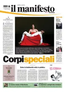 IL MANIFESTO DEL 13 FEBBRAIO 2011