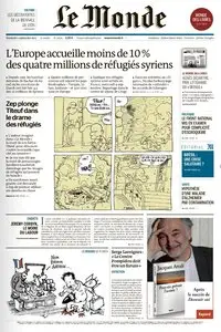 Le Monde et Suppléments du Vendredi 11 Septembre 2015