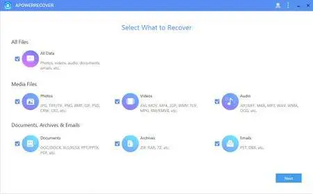 ApowerRecover 1.0.3 Multilingual