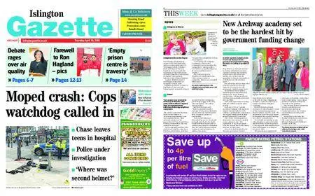 Islington Gazette – April 19, 2018