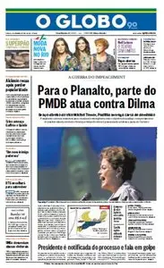 O Globo - 5 de dezembro de 2015 - Sábado