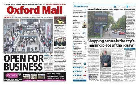 Oxford Mail – October 25, 2017