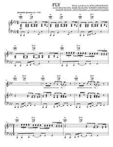 Fly - Sugar Ray (Piano-Vocal-Guitar)