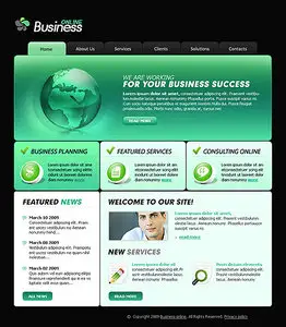 FlashMint 2806 Business online flash template