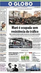 O Globo - 31 de março de 2014 - Segunda