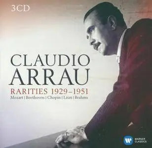Claudio Arrau - Rarities 1929-1951 (2014) {3CD Set Warner Classics 2564 63942-7}