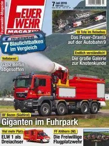 Feuerwehr - Juli 2018